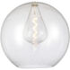 Ballston Athens 3 Light 17.75 inch Brushed Satin Nickel Statement Pendant Ceiling Light in Incandescent, Seedy